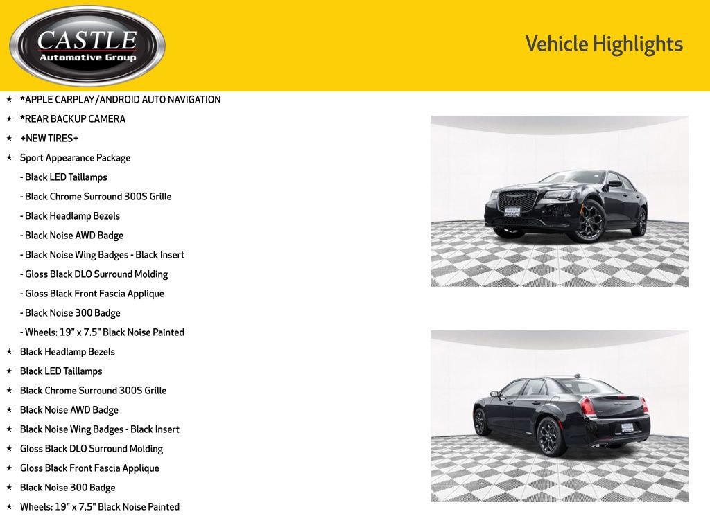 Used 2022 Chrysler 300 Touring w/ Sport Appearance Package image 4