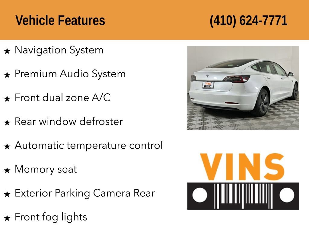 Used 2020 Tesla Model 3 Long Range AWD/4WD image 5