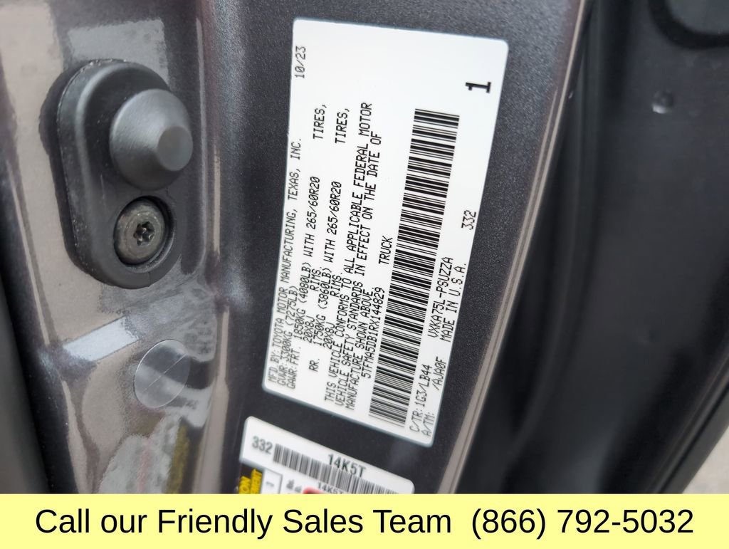 Used 2024 Toyota Tundra 1794 Edition AWD/4WD image 29