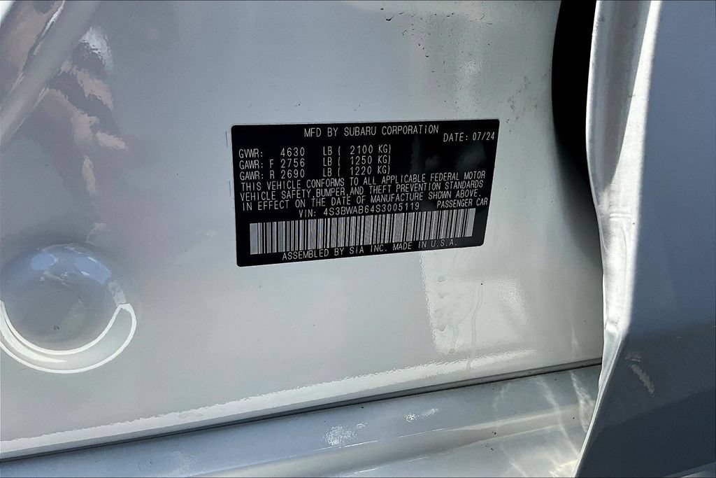 Used 2025 Subaru Legacy AWD/4WD image 21