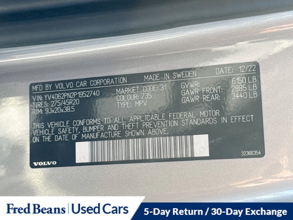 Used 2023 Volvo XC90 B6 Plus AWD/4WD image 39