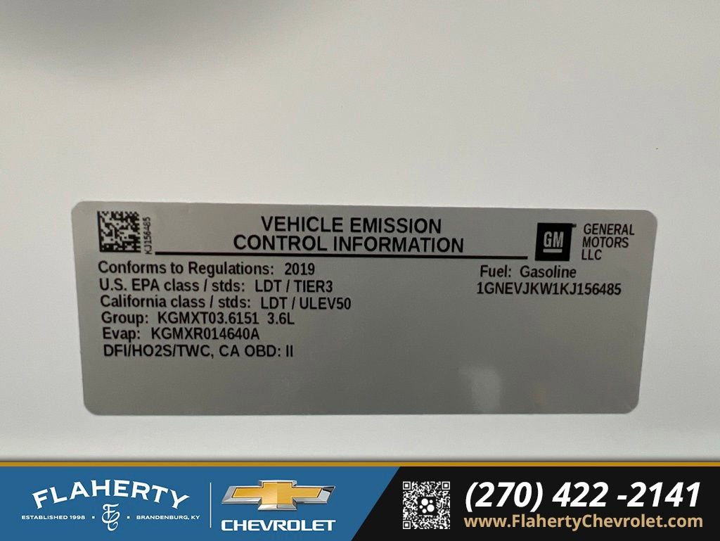 Used 2019 Chevrolet Traverse High Country w/ LPO, 'HIT The Road' Package AWD/4WD image 17
