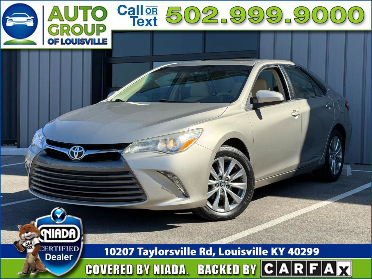 Used 2017 Toyota Camry XLE w/ Moonroof Package FWD image 1