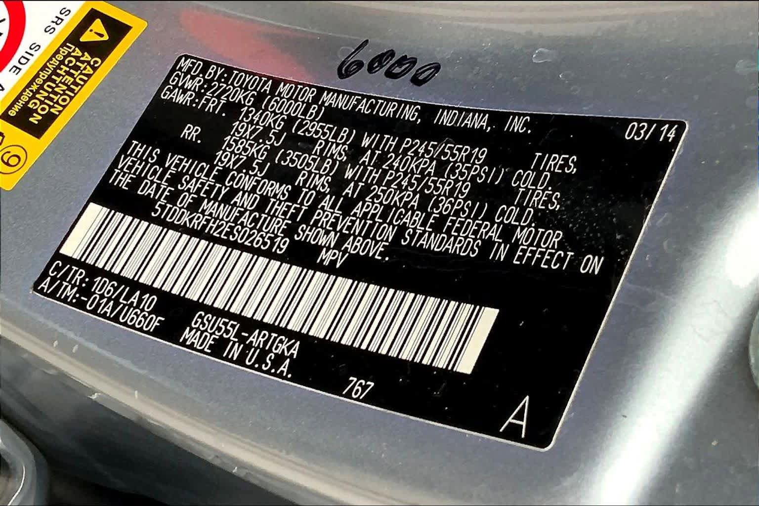 Used 2014 Toyota Highlander Limited AWD/4WD image 36