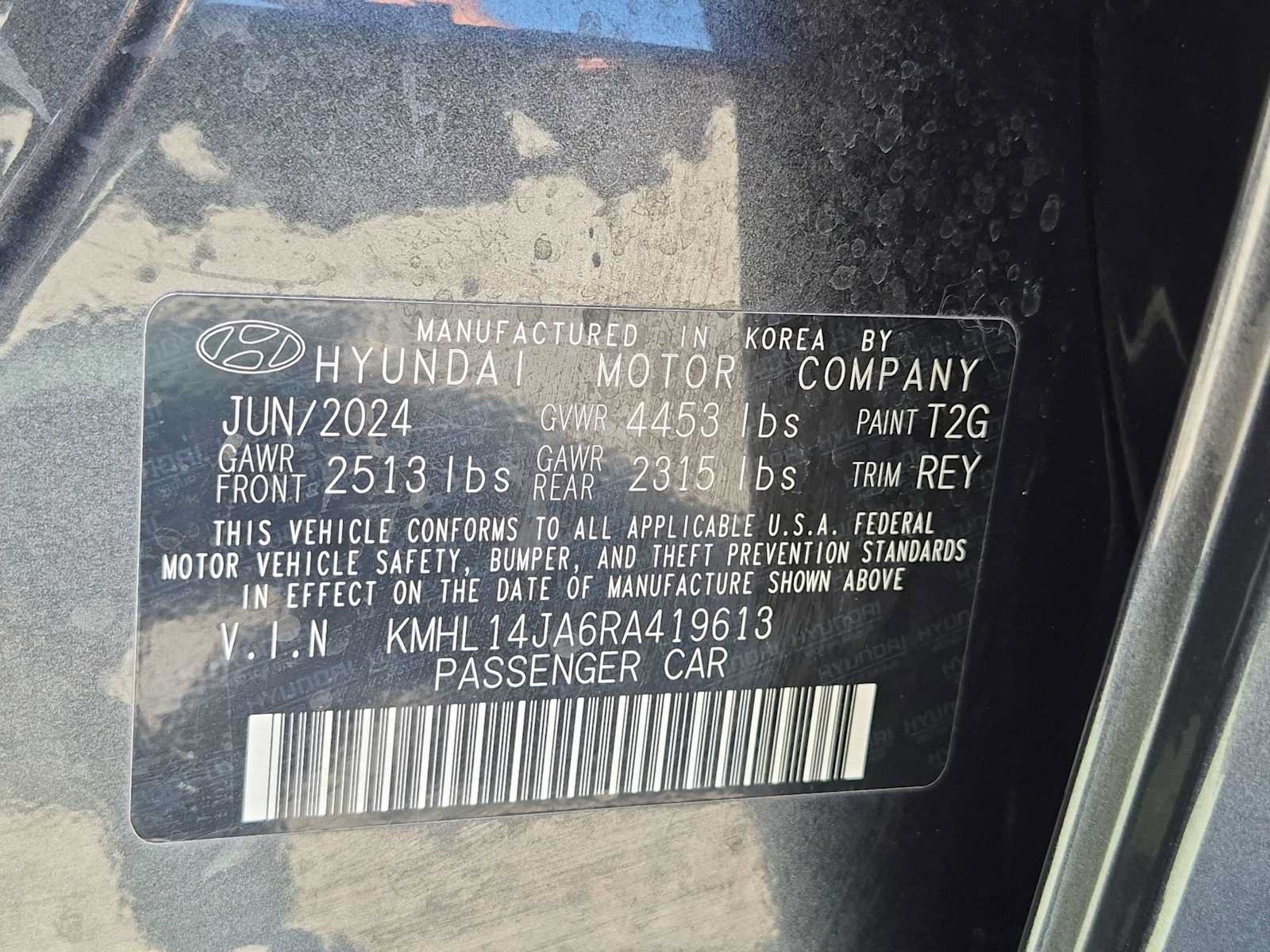 Certified 2024 Hyundai Sonata SEL w/ Convenience Package FWD image 35