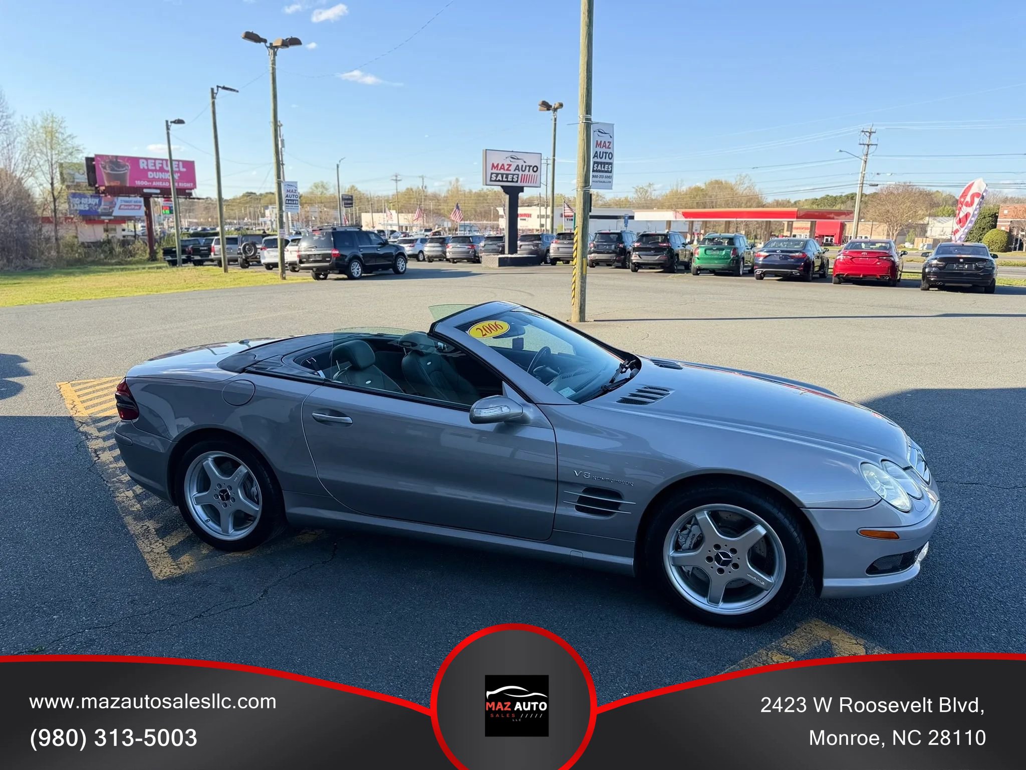 Used 2006 Mercedes-Benz SL 55 AMG SL 55 AMG Roadster 2D image 23