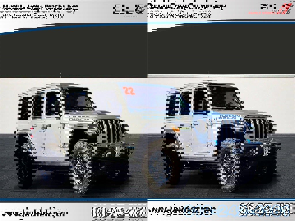 Used 2022 Jeep Wrangler Unlimited Rubicon 4xe w/ Cold Weather Group