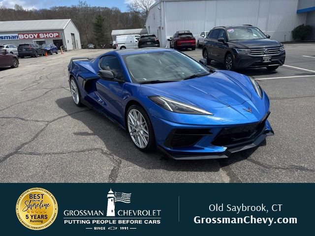 Used 2023 Chevrolet Corvette Stingray Premium Cpe w/ Z51 Performance Package RWD image 1