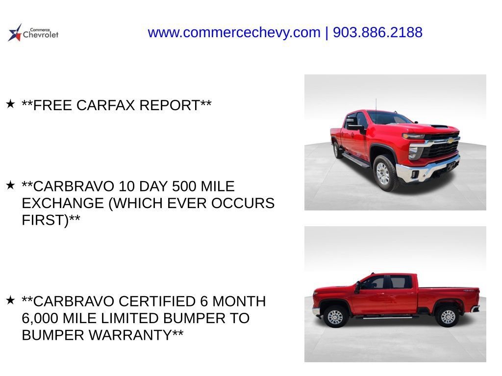 Used 2024 Chevrolet Silverado 2500 LT w/ Convenience Package AWD/4WD image 4