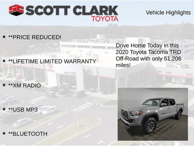 Used 2020 Toyota Tacoma TRD Off-Road w/ Technology Package AWD/4WD image 12
