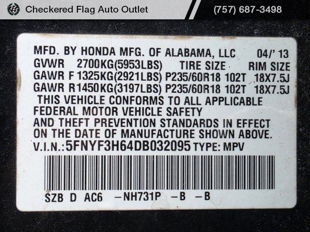 Used 2013 Honda Pilot EX-L image 23