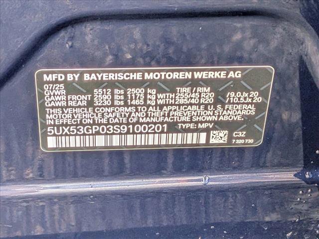 Certified 2025 BMW X3 xDrive30i w/ Premium Package image 25