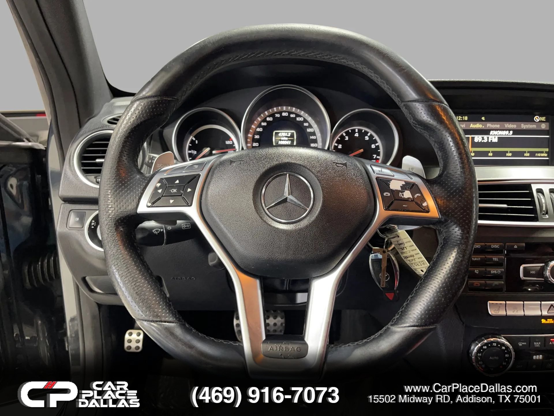 Used 2012 Mercedes-Benz C 63 AMG Coupe w/ Comand Single Disc Pkg image 25