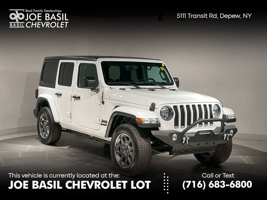Used 2021 Jeep Wrangler Unlimited Sport image 1