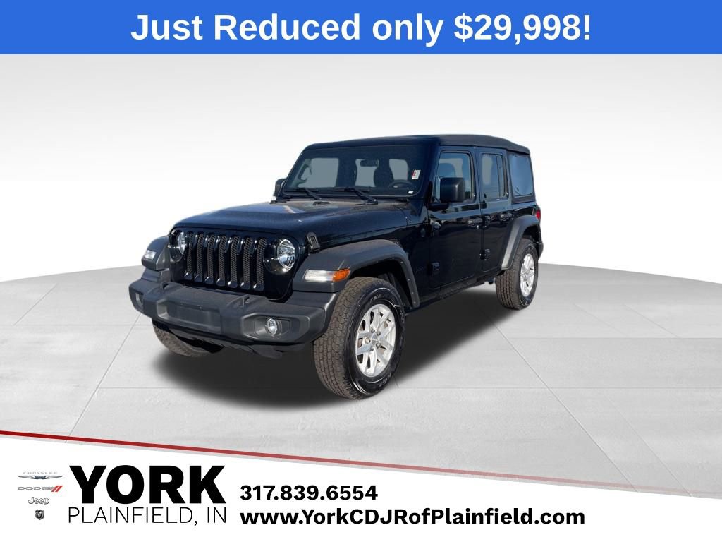 Used 2023 Jeep Wrangler Sport S image 1