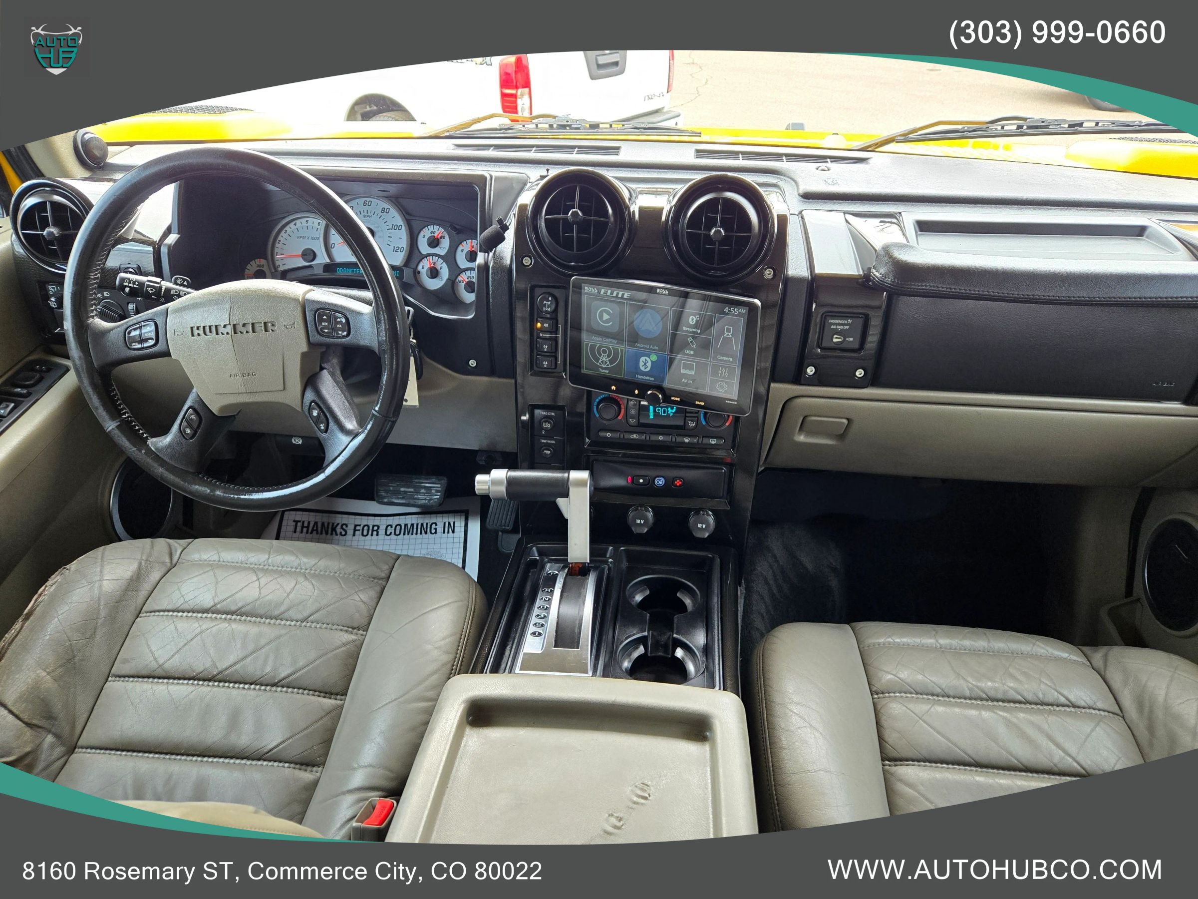 Used 2003 HUMMER H2 w/ Preferred Equipment Group AWD/4WD image 12