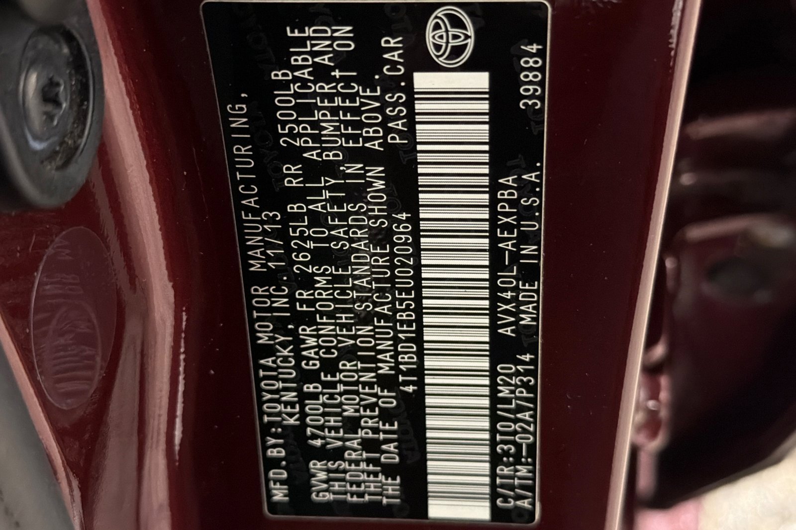 Used 2014 Toyota Avalon Limited image 27