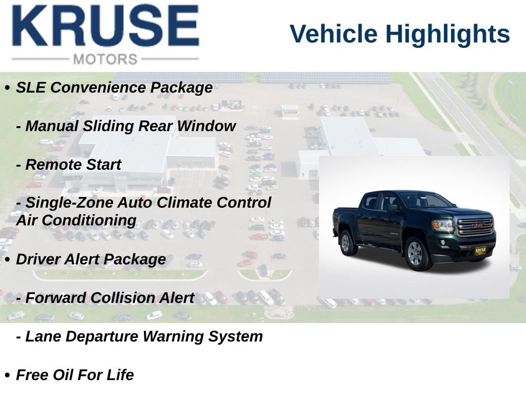 Used 2016 GMC Canyon SLE w/ SLE Convenience Package AWD/4WD image 10