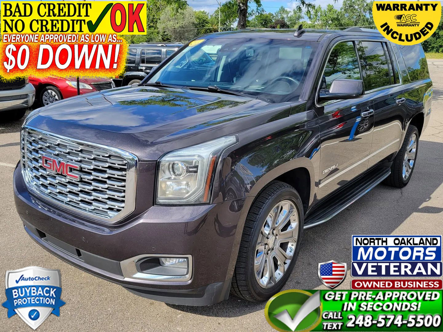 Used 2018 GMC Yukon XL Denali w/ Open Road Package