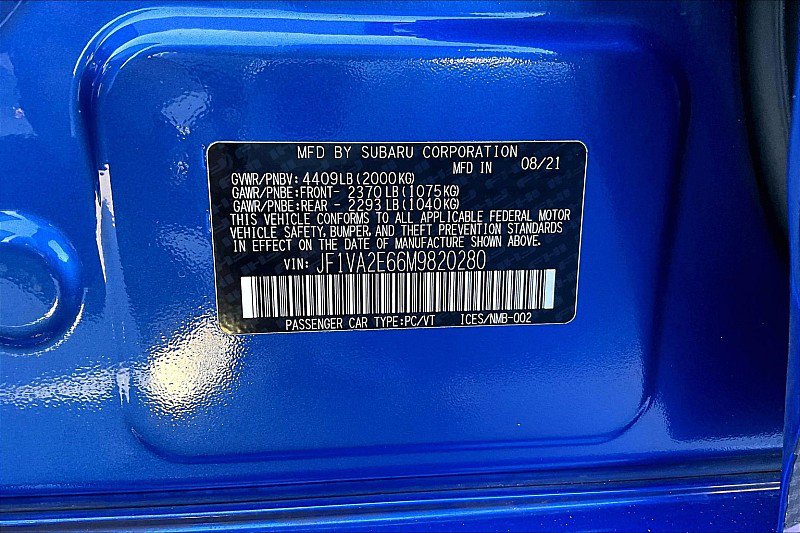 Used 2021 Subaru WRX STI image 31