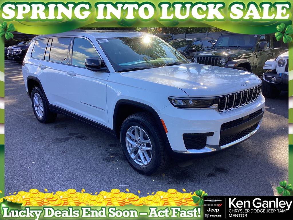 New 2025 Jeep Grand Cherokee L Laredo w/ Luxury Tech Group I