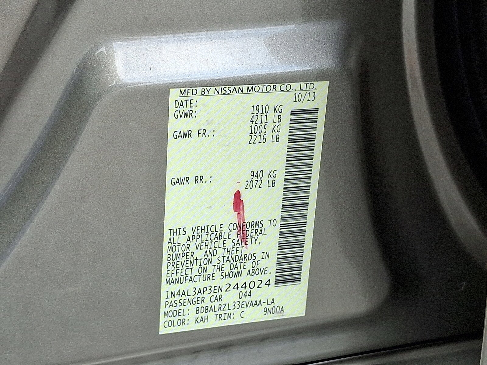Used 2014 Nissan Altima 2.5 S w/ Sport Value Package FWD image 25