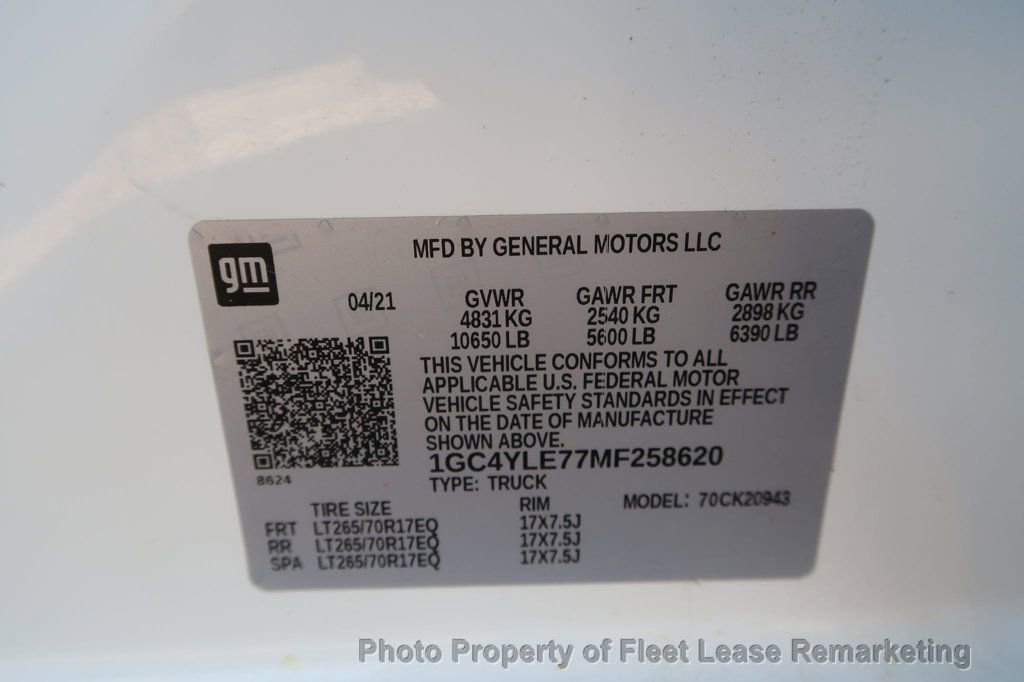 Used 2021 Chevrolet Silverado 2500 W/T w/ WT Convenience Package AWD/4WD image 14