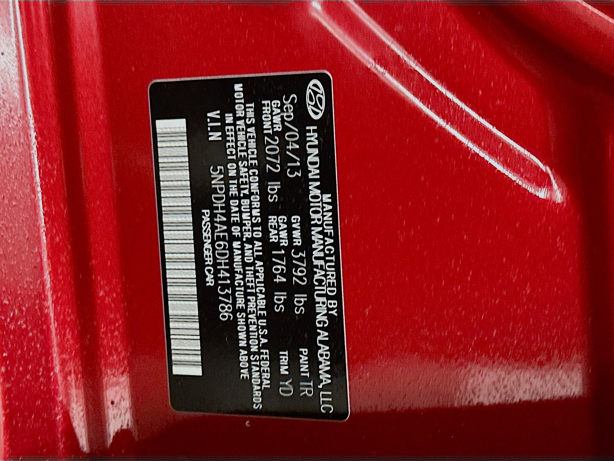 Used 2013 Hyundai Elantra GLS w/ Preferred Pkg FWD image 12