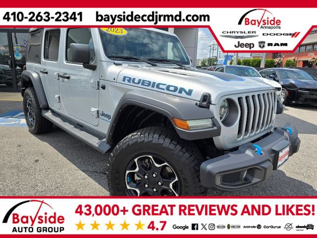 Used 2023 Jeep Wrangler Unlimited Rubicon 4xe w/ Cold Weather Group