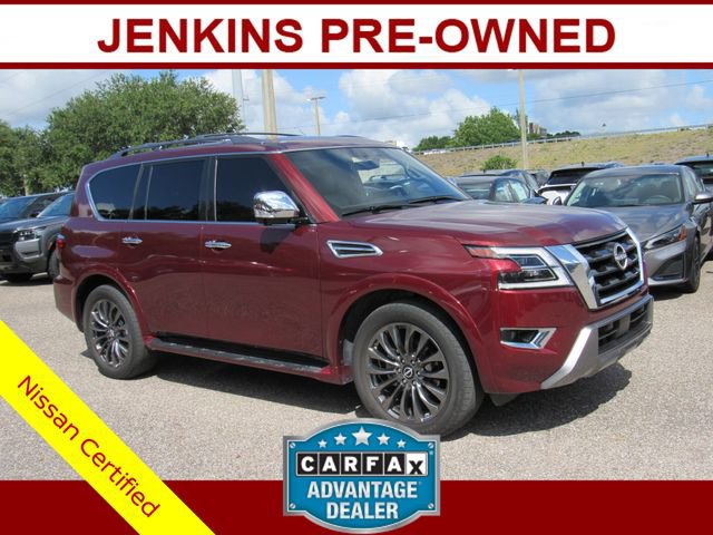 Certified 2023 Nissan Armada Platinum w/ Cargo Package