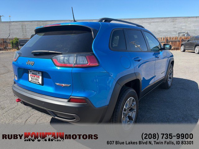 Used 2021 Jeep Cherokee Trailhawk AWD/4WD image 7