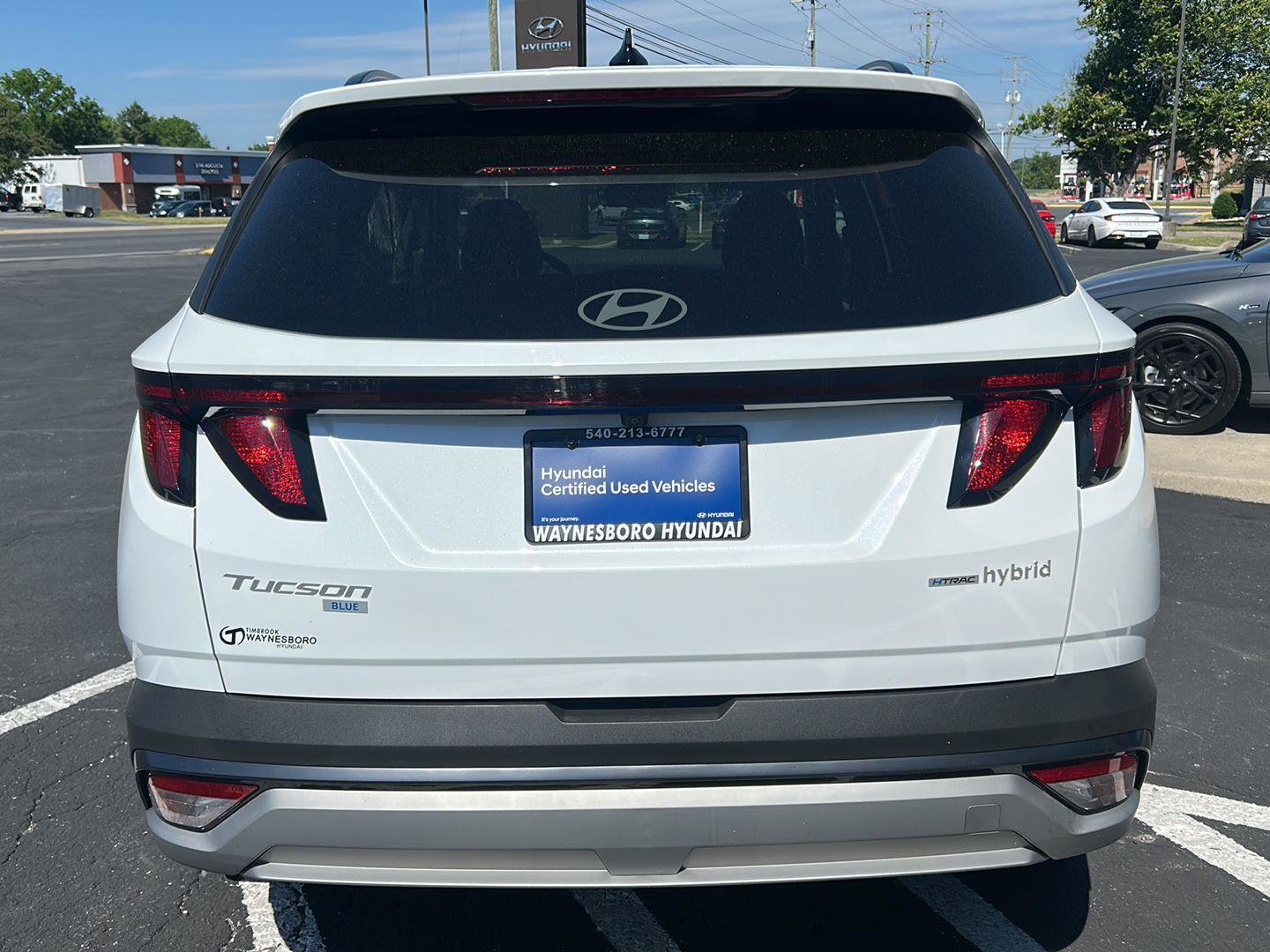 Certified 2025 Hyundai Tucson Blue AWD/4WD image 6