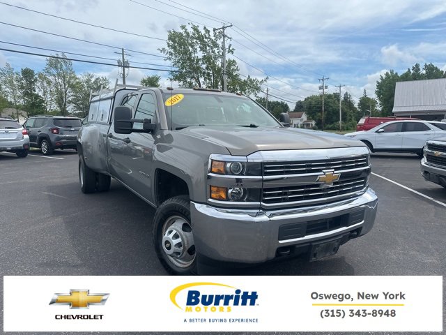 Used 2017 Chevrolet Silverado 3500 W/T w/ Snow Plow Prep Package