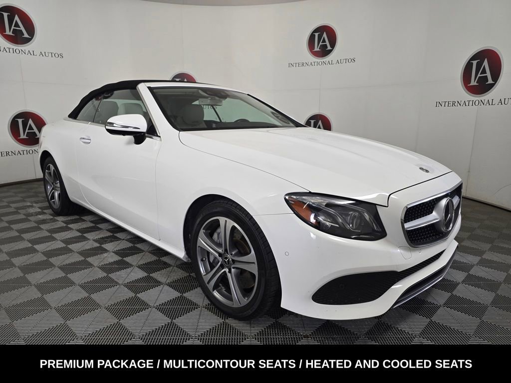 Used 2018 Mercedes-Benz E 400 4MATIC Cabriolet