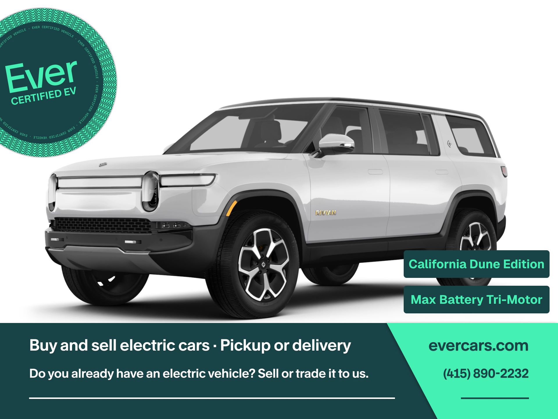 Used 2025 Rivian R1S Adventure AWD/4WD image 1