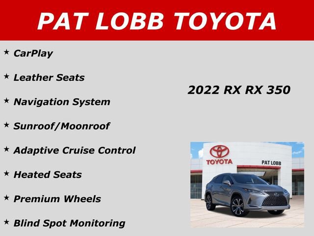 Used 2022 Lexus RX 350 FWD w/ Premium Package image 35