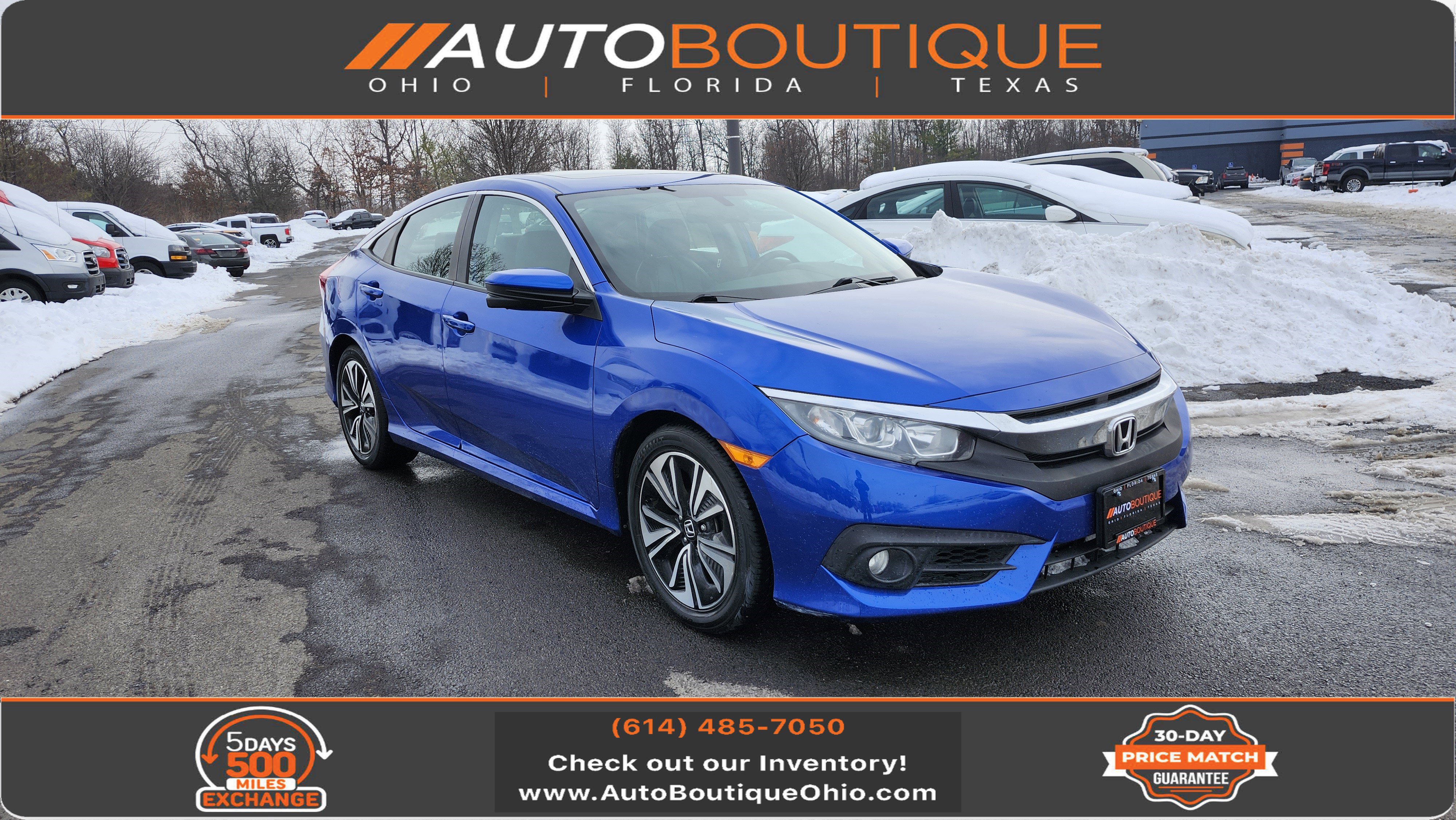 Used 2017 Honda Civic EX-L