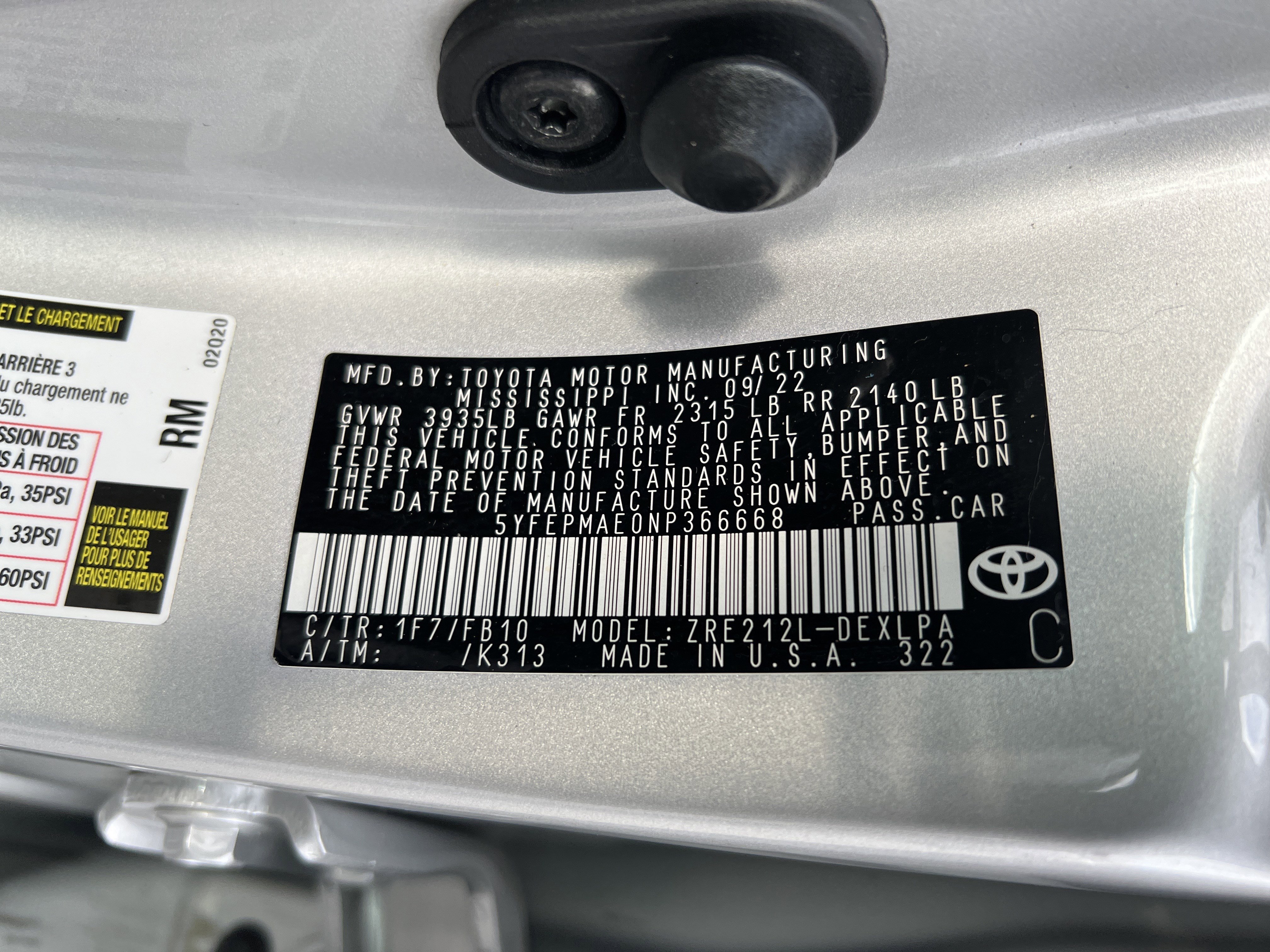 Certified 2022 Toyota Corolla LE image 31