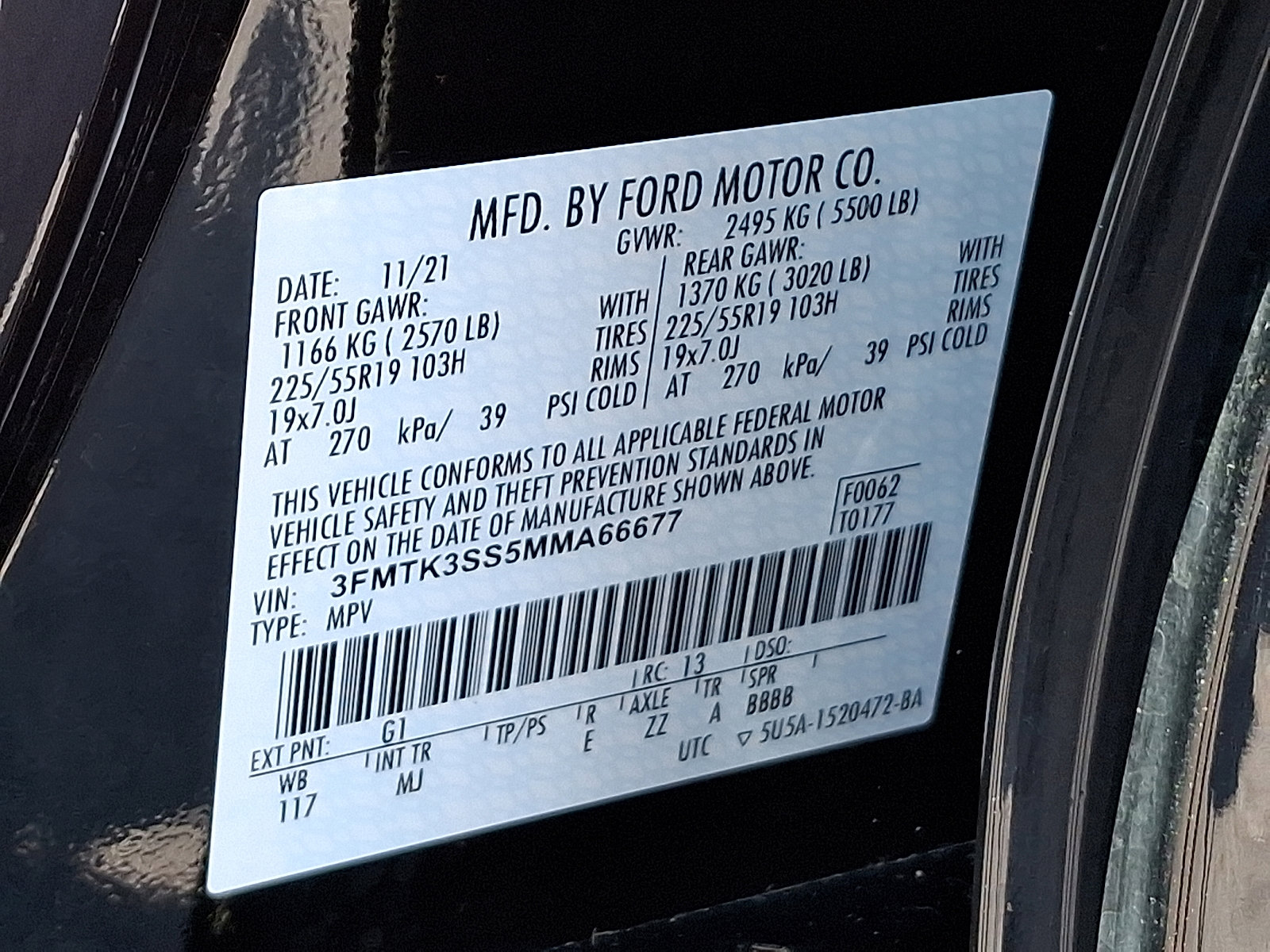 Certified 2021 Ford Mustang Mach-E Premium image 27