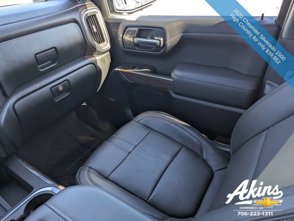 Used 2020 Chevrolet Silverado 1500 High Country w/ Technology Package AWD/4WD image 17