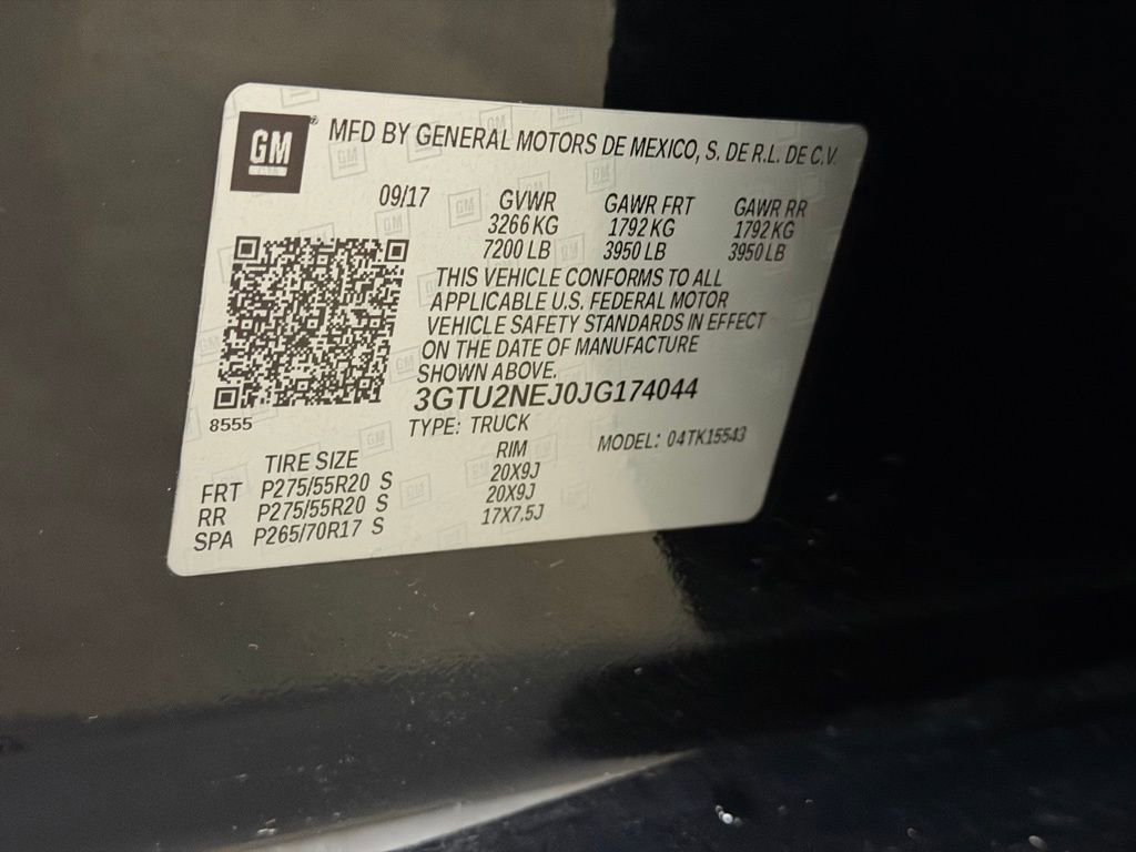 Certified 2018 GMC Sierra 1500 SLT w/ All Terrain Package image 35