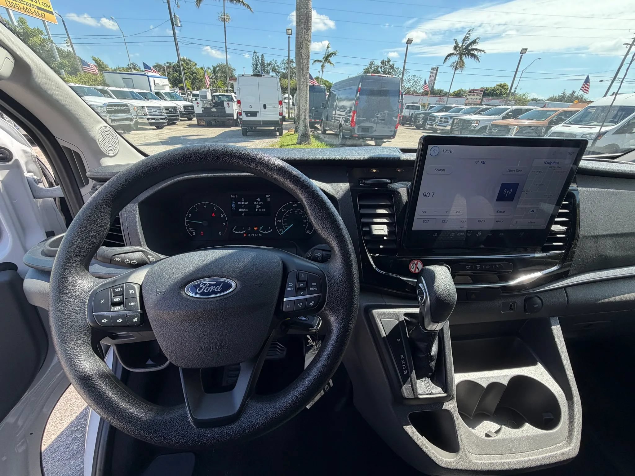 Used 2024 Ford Transit 350 148 High Roof Wagon RWD image 15