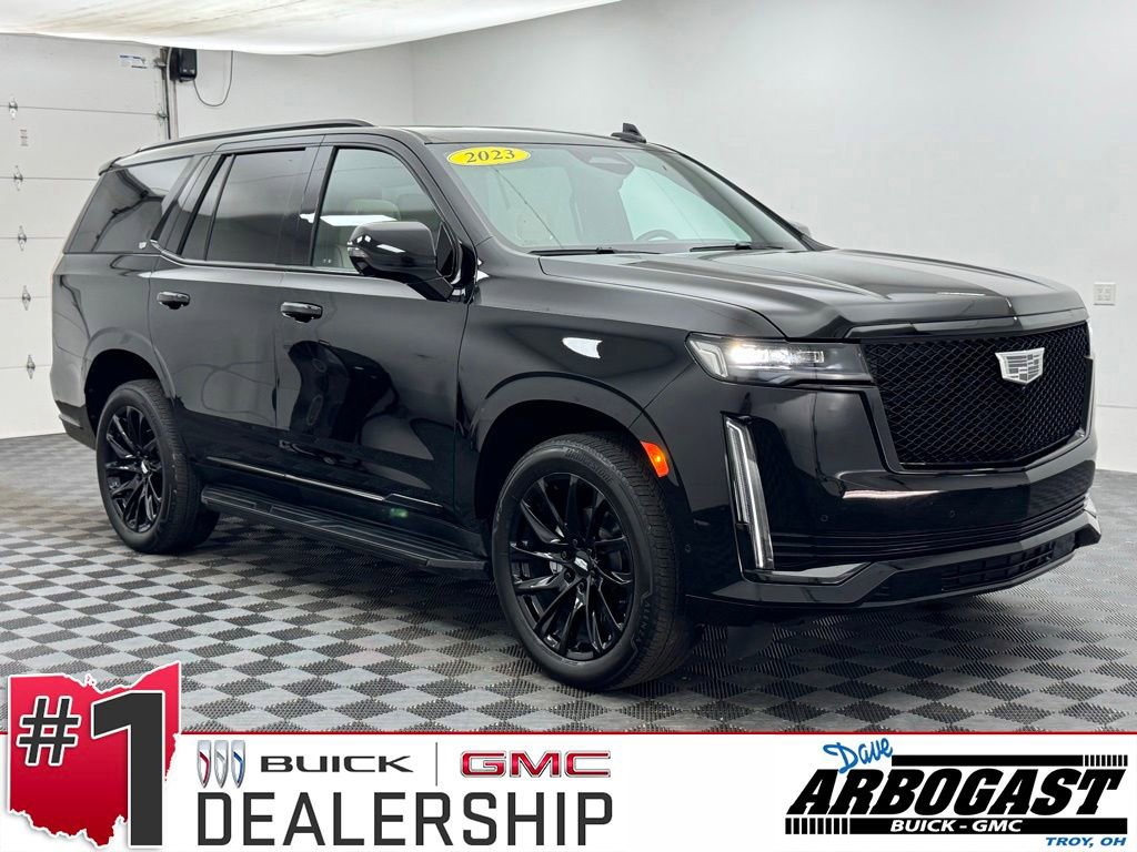 Used 2023 Cadillac Escalade Sport w/ LPO, ONYX Package AWD/4WD image 1