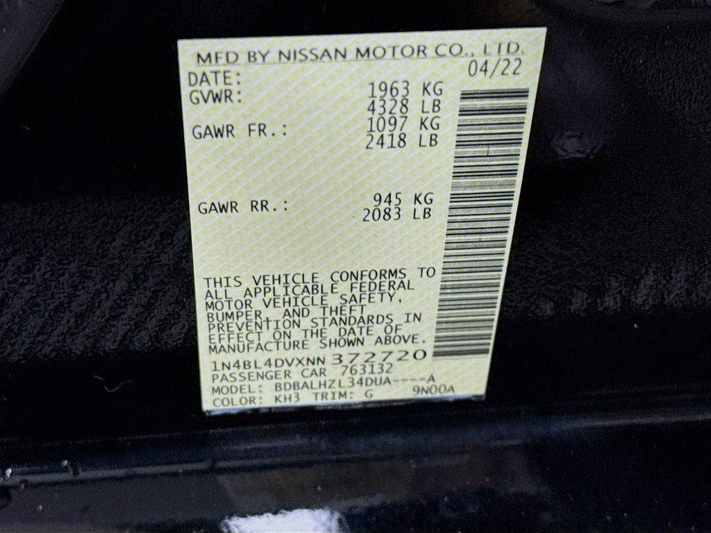 Used 2022 Nissan Altima 2.5 SV image 32
