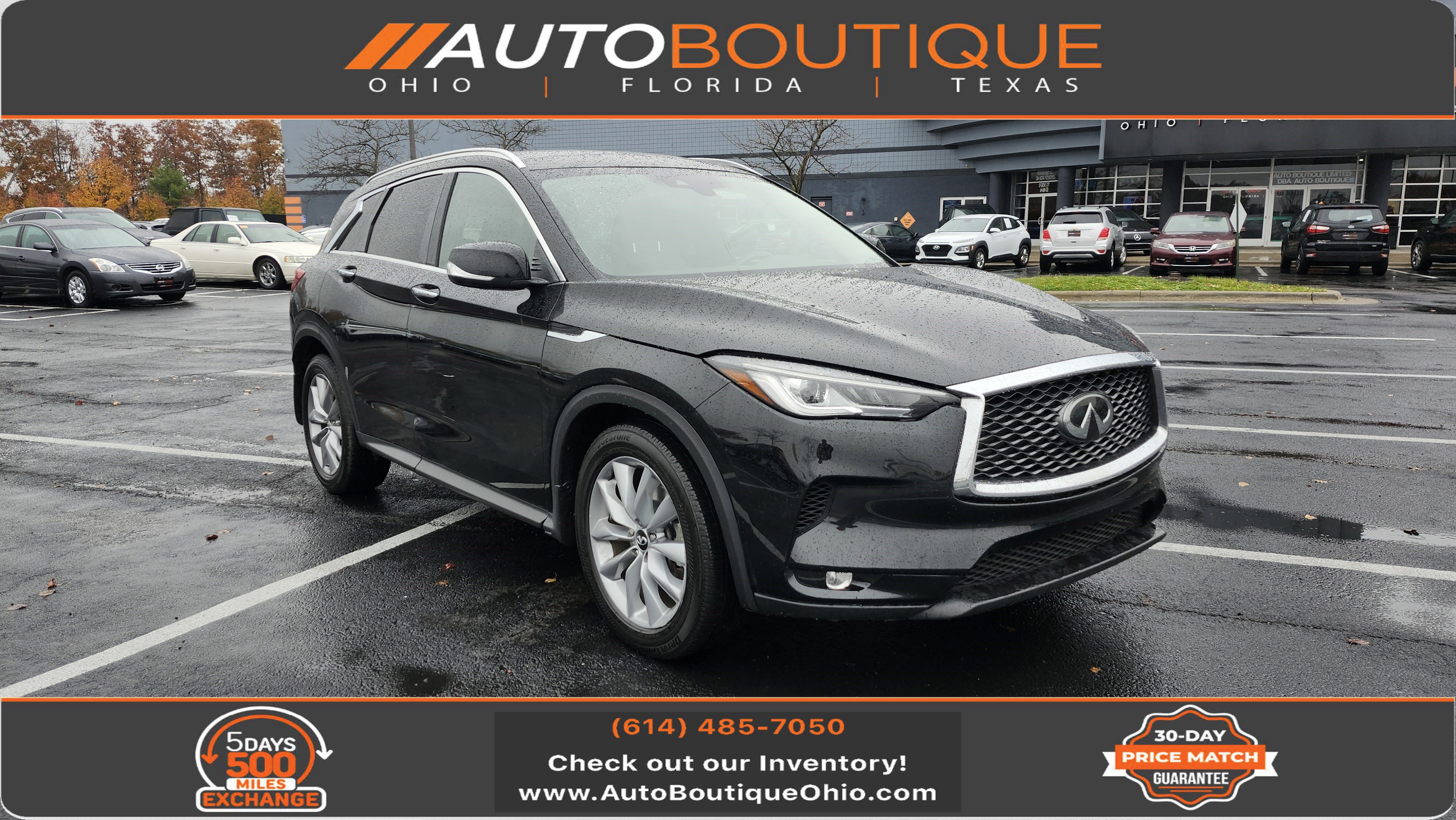 Used 2022 INFINITI QX50 Luxe image 1