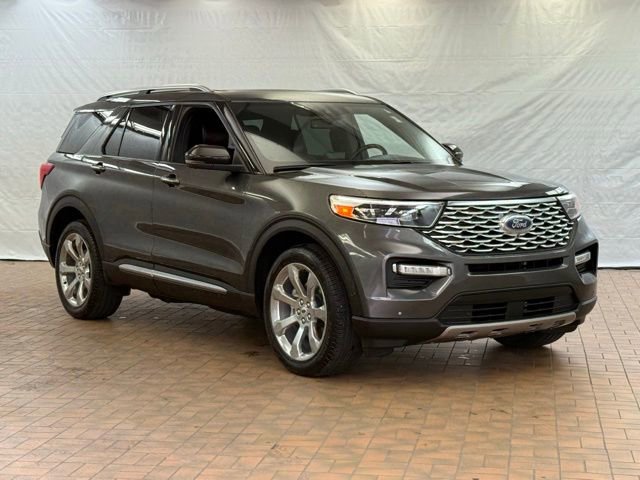 Certified 2020 Ford Explorer Platinum w/ Premium Technology Package AWD/4WD image 1