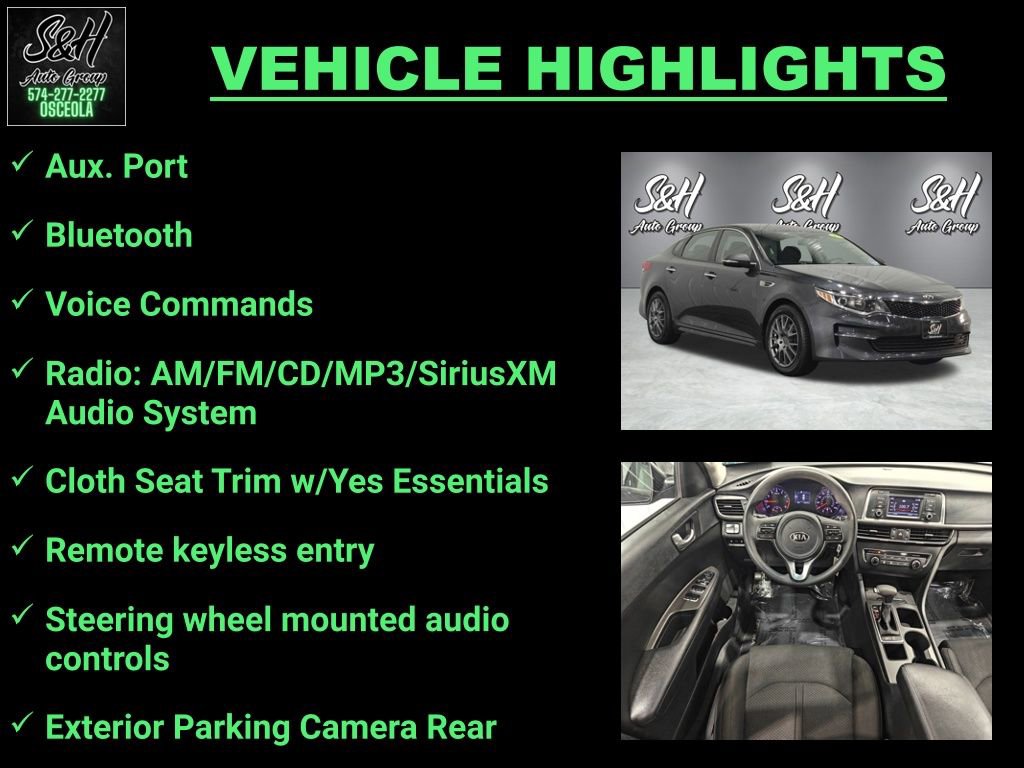 Used 2017 Kia Optima LX FWD image 3