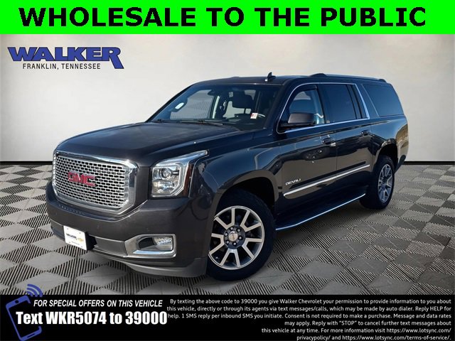 Used 2017 GMC Yukon XL Denali w/ Open Road Package