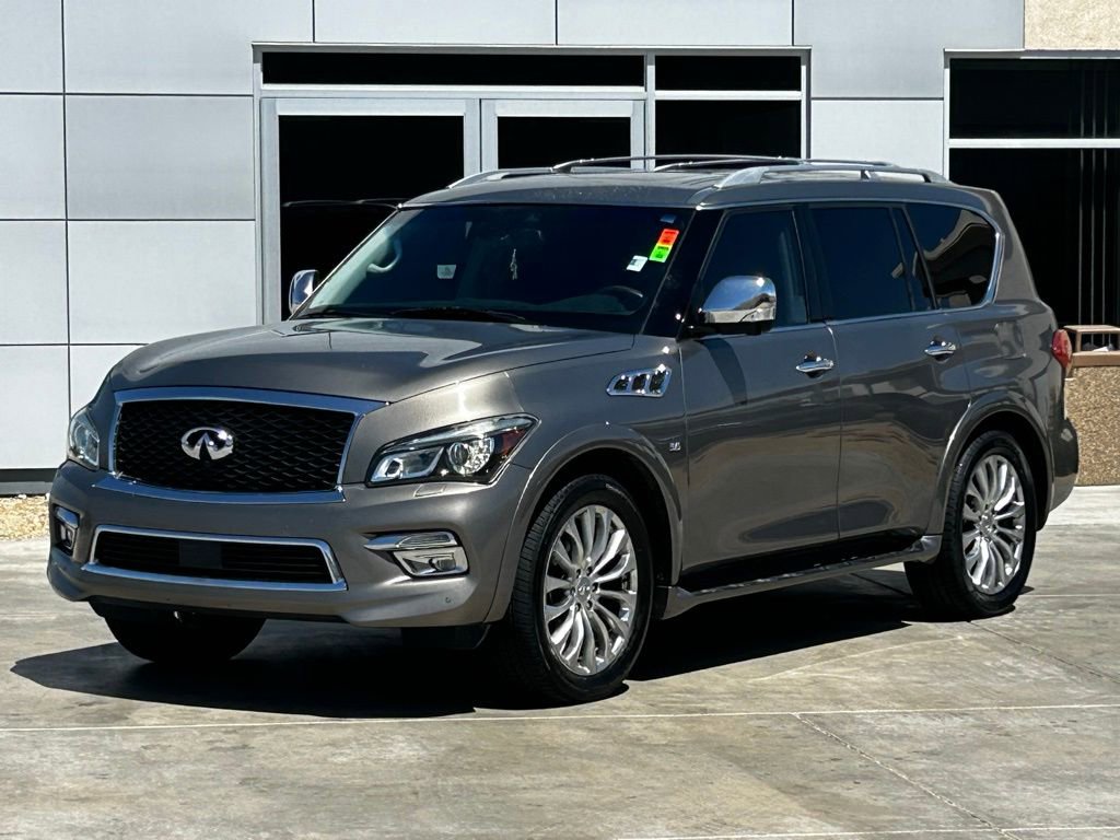 Used 2015 INFINITI QX80 4WD w/ Deluxe Technology Package image 3