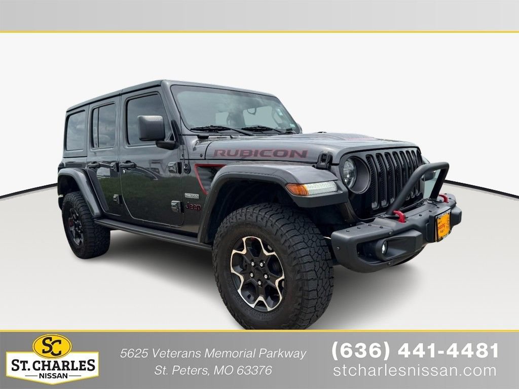 Used 2020 Jeep Wrangler Unlimited Rubicon w/ Quick Order Package 28Y Recon AWD/4WD image 1